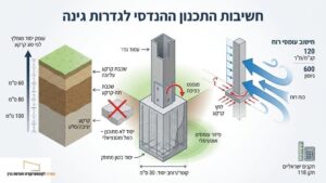 תכנון הנדסי של גדרות לגינה